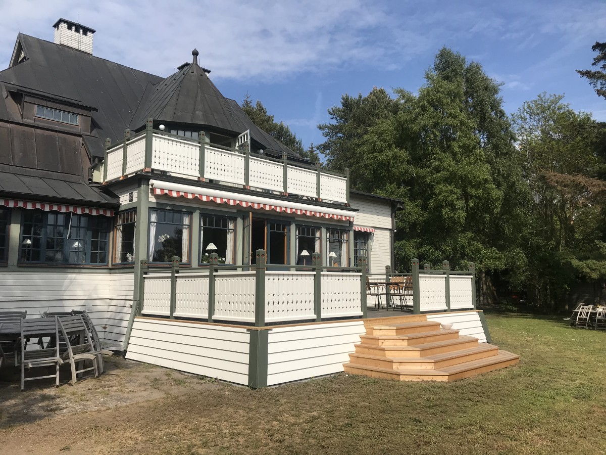 Stor och härlig veranda
